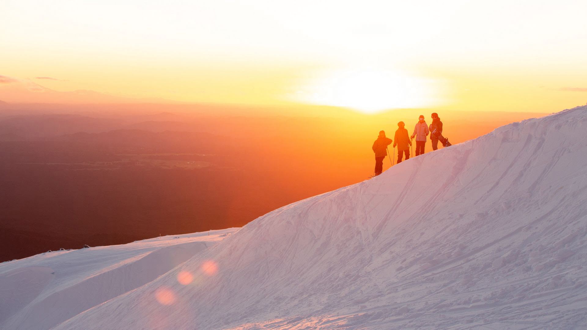 Sunset on ridge - Visit Ruapehu.jpg